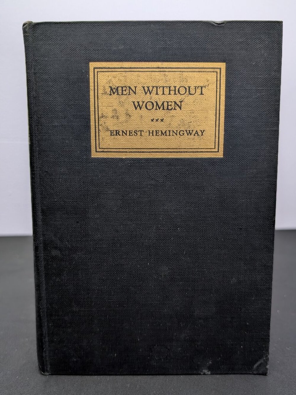 BOOK Rare Vintage Men Without Women by Ernest Hemingway 3rd Printing 1945